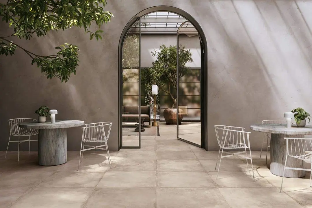 Agence M Com Marseille MarvaJpm Brignoles Amenagement Exterieurs revetement sol gres cerame terrasse patio