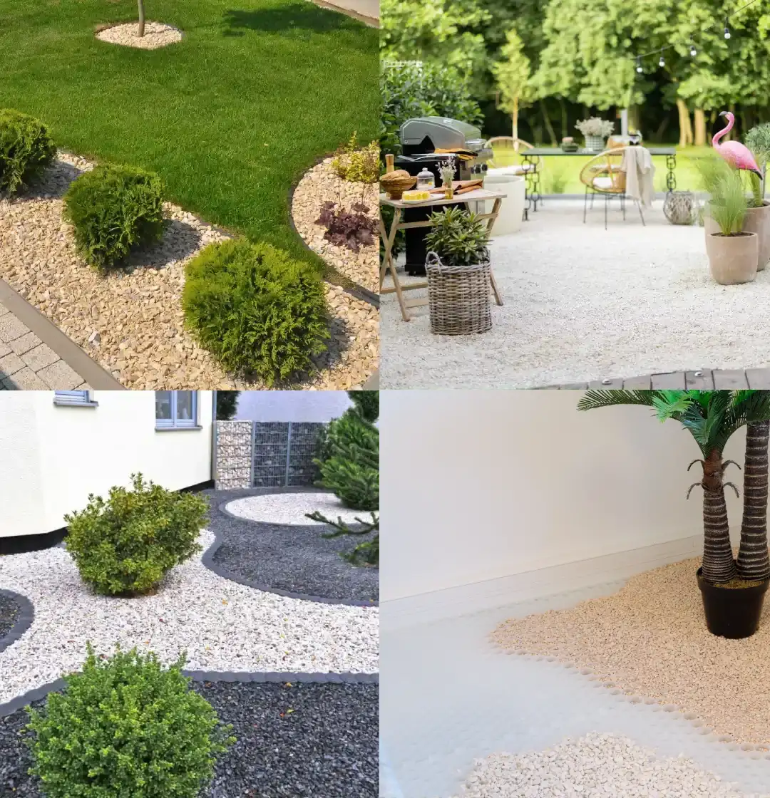 Agence M Com Marseille MarvaJpm Brignoles Amenagement Exterieurs pose dalles graviers stabilises allee terrasse jardin